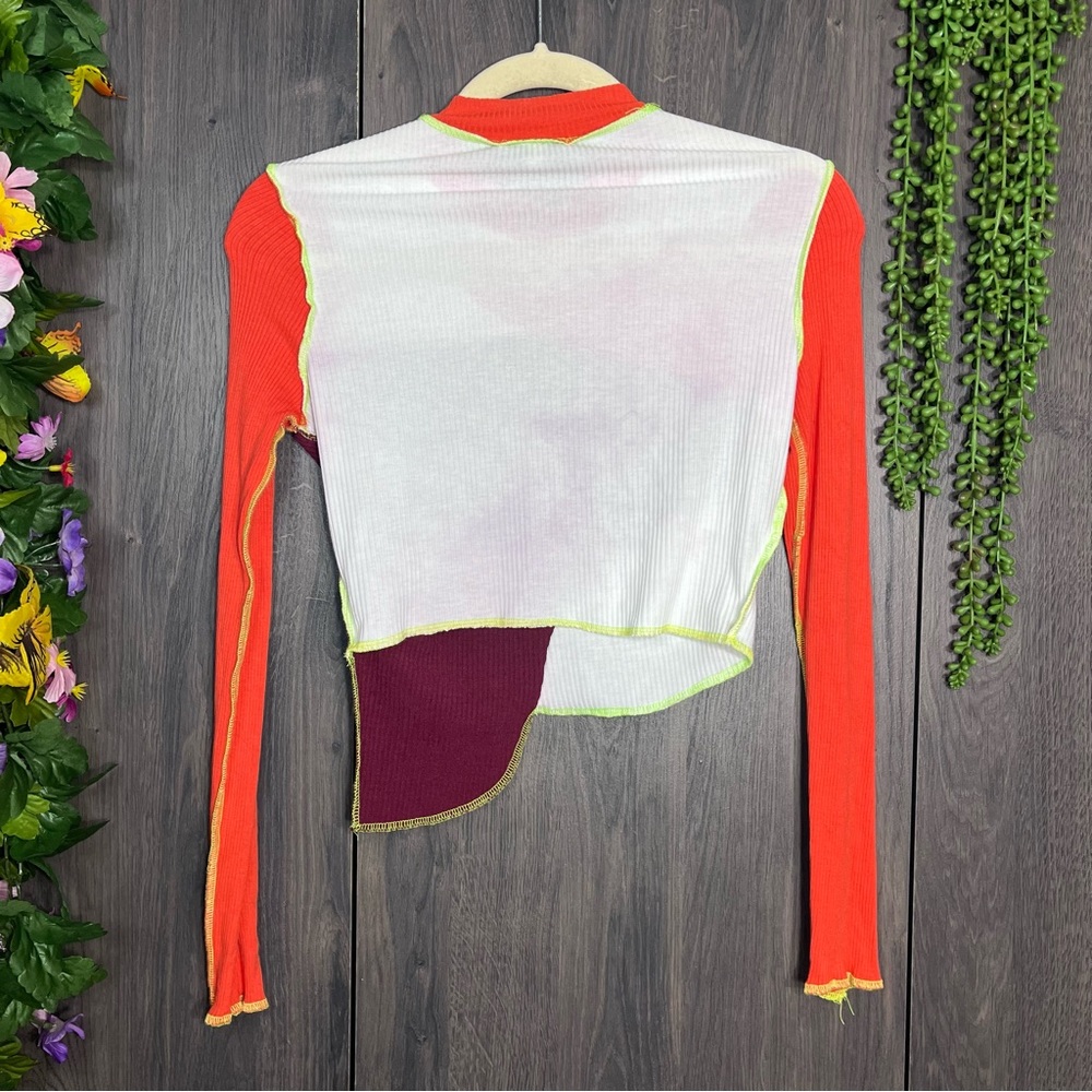 3/$30fashion Nova Patchwork Reverse Stitch Long S… - image 8